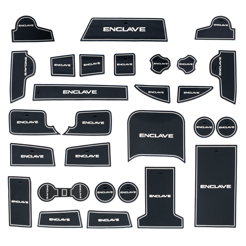 别克昂科旗门槽垫改装专用内饰装饰汽车用品配件22款2022杯垫饰品